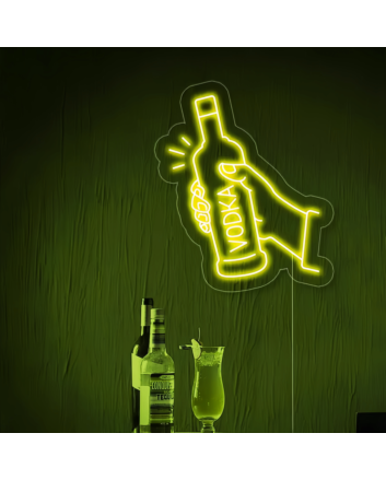 Customize Intense VODKA Drinking Neon Sign