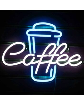 Customize Coffee Cup Shop Decor Neon Sign