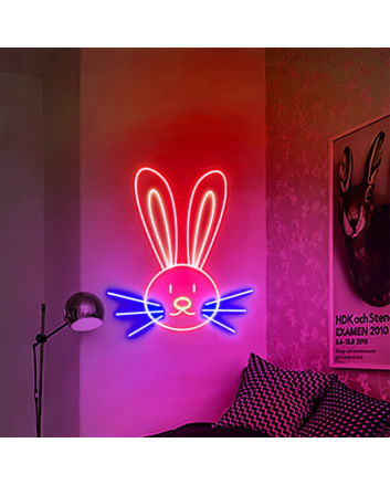 Easter Bunny Neon Sign