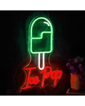 Customize Refreshing Ice Pop Neon Sign