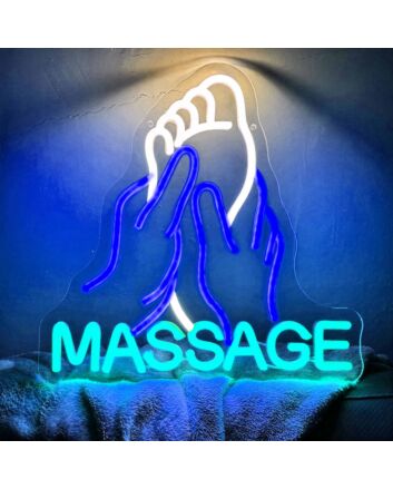 MASSAGE Foot Reflexology Neon Sign