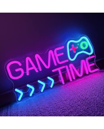 Customize GAME TIME Enjoy Gaming Neon Sign