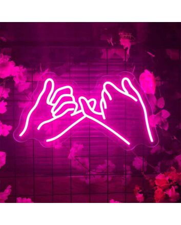 Pinky Promise Neon Sign