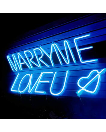 Marry Me Proposal Style 2 Neon Sign