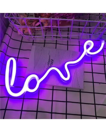 LOVE Wedding Style 3 Neon Sign