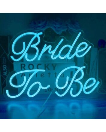 Elegant Bride to Be Neon Sign