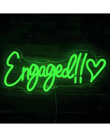 Engaged Neon Sign