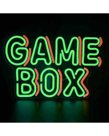 Vivid Game Box Game Room Game Neon Sign