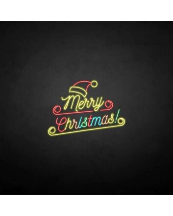 Merry Christmas neon sign