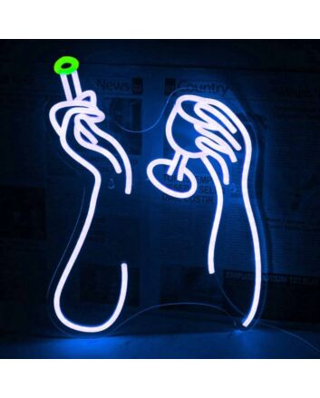 Cool Drinking Bar Neon Sign