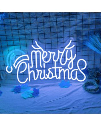 Merry Christmas Celebration Deco Neon Sign
