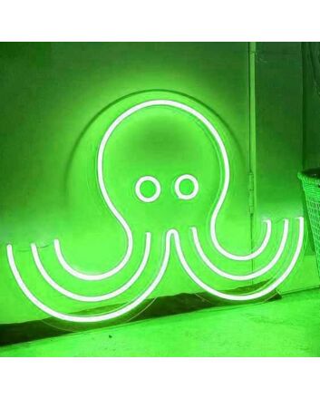 Cute Octopus Animal Neon Sign