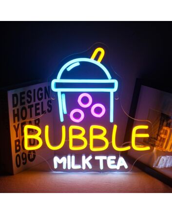 Customize Summer Ice Cream Cool Delightful Neon Sign