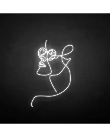 Sexy face&#39; neon sign