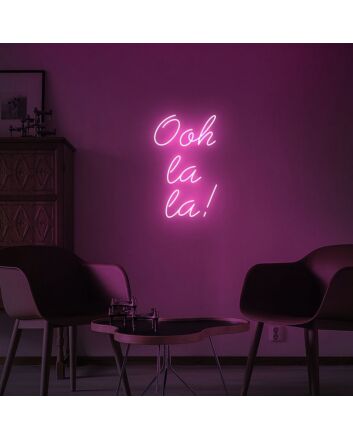 Ooh La La Neon Sign for Fun and Playful Spaces