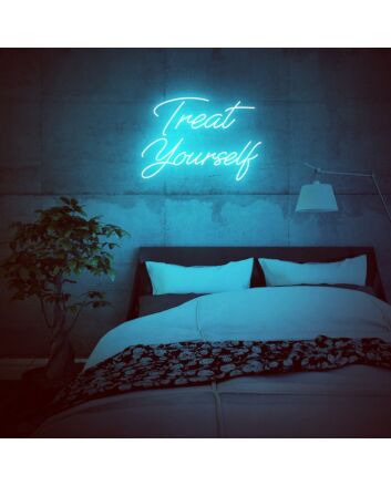 Treat Yourself Neon Sign for Self-Care Spaces