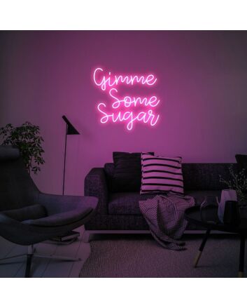 Gimme Some Sugar Neon Sign for Sweet and Fun Decor