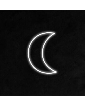 Moon Neon Sign for Peaceful and Relaxing Spaces