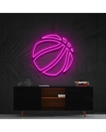 Ball Is Life Neon Sign for Sports Enthusiasts