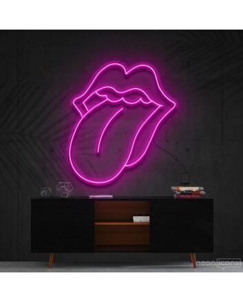 Rolling Stones Neon Sign for Music Lovers and Fans