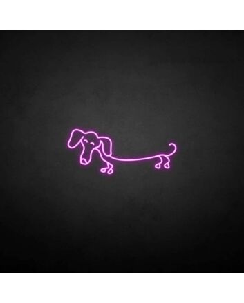 &#39;Stick Dog&#39; neon sign