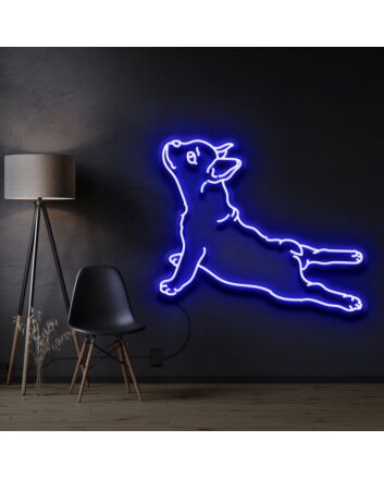French Bulldog Neon Sign for Dog Lovers and Pet Spaces