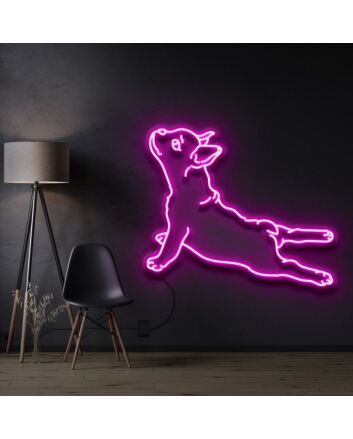French Bulldog Neon Sign for Dog Lovers and Pet Spaces