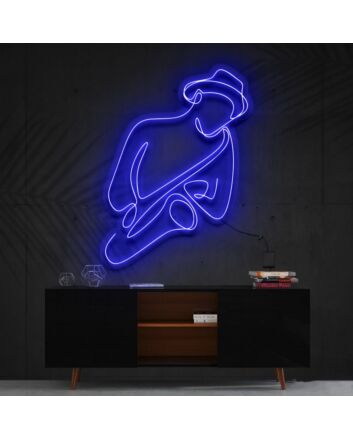 Jazz Vibes Neon Sign for Music Lovers and Relaxing Spaces