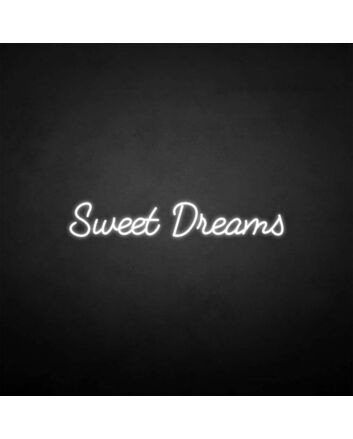 &#39;Sweet dream&#39; neon sign