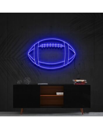 American Football Neon Sign for Sports Enthusiasts
