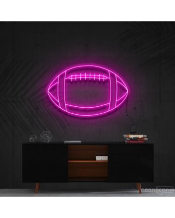 American Football Neon Sign for Sports Enthusiasts