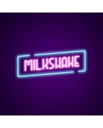 Milkshake Neon Sign for Fun and Refreshing Spaces