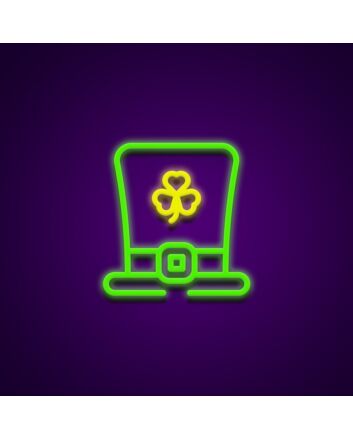 St Patricks Neon Sign for Festive and Irish Decor