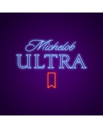 Michelob Ultra Neon Sign for Bars and Social Spaces