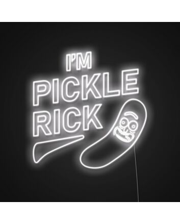 I'm Pickle Rick Neon Sign for Fans and Fun Spaces