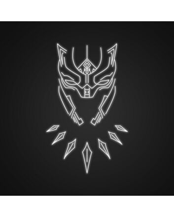 Black Panther Customs Neon Sign for Superhero Fans