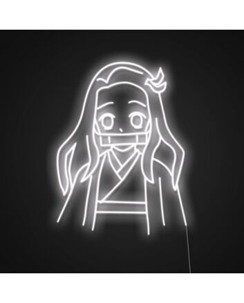 Demon Slayer Nezuko Neon Sign for Anime Fans