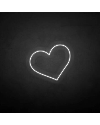 &#39;FULL HEART&#39; neon sign