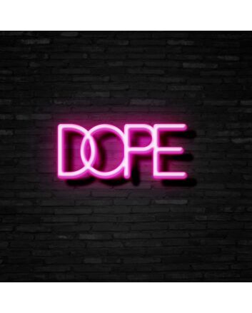 Dope Neon Sign for Stylish and Modern Spaces