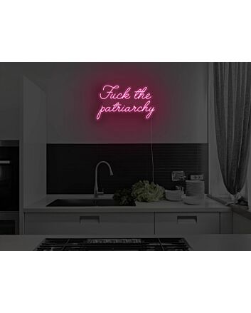 Fck The Patriarchy Neon Sign for Bold and Empowering Spaces