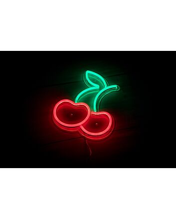 Cherry Neon Sign for Fun and Whimsical Decor