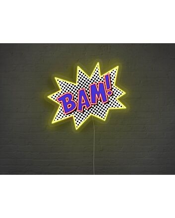 Pow And Bams Neon Sign for Comic Book Fans