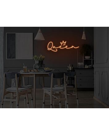 Queen Neon Sign for Empowering and Regal Decor