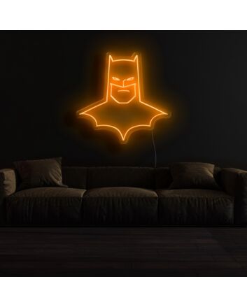 Batman Neon Sign for Superhero Fans
