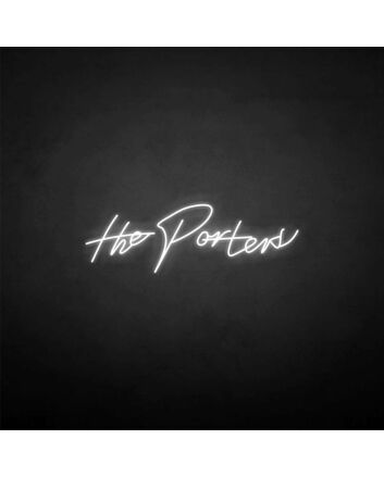The porter&#39; neon sign