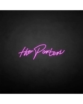 The porter&#39; neon sign