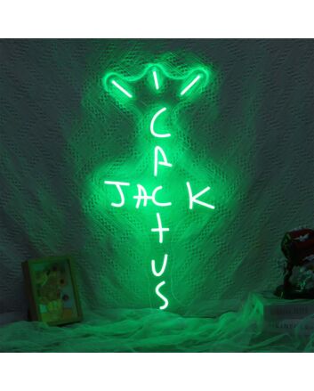 Cactus Jack Light By TS Neon Sign for Music Fans