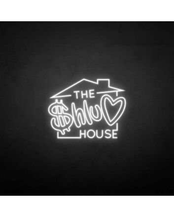 THE HOUSE neon sign