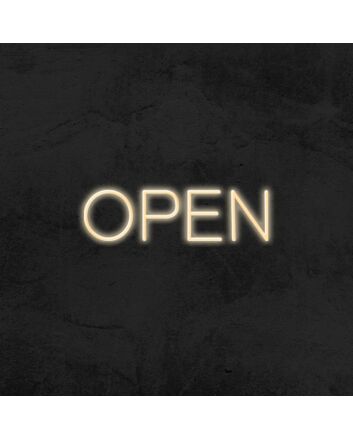 Open V2 Neon Sign for Businesses and Shops
