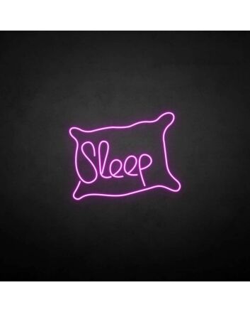 Sleep  neon sign